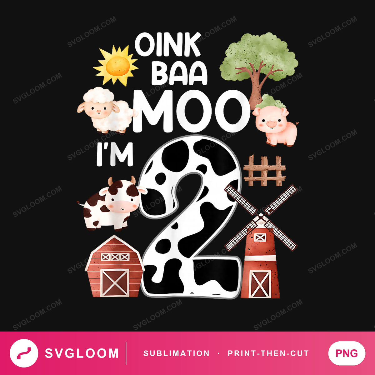 oink-baa-moo-im-2-birthday — image 1