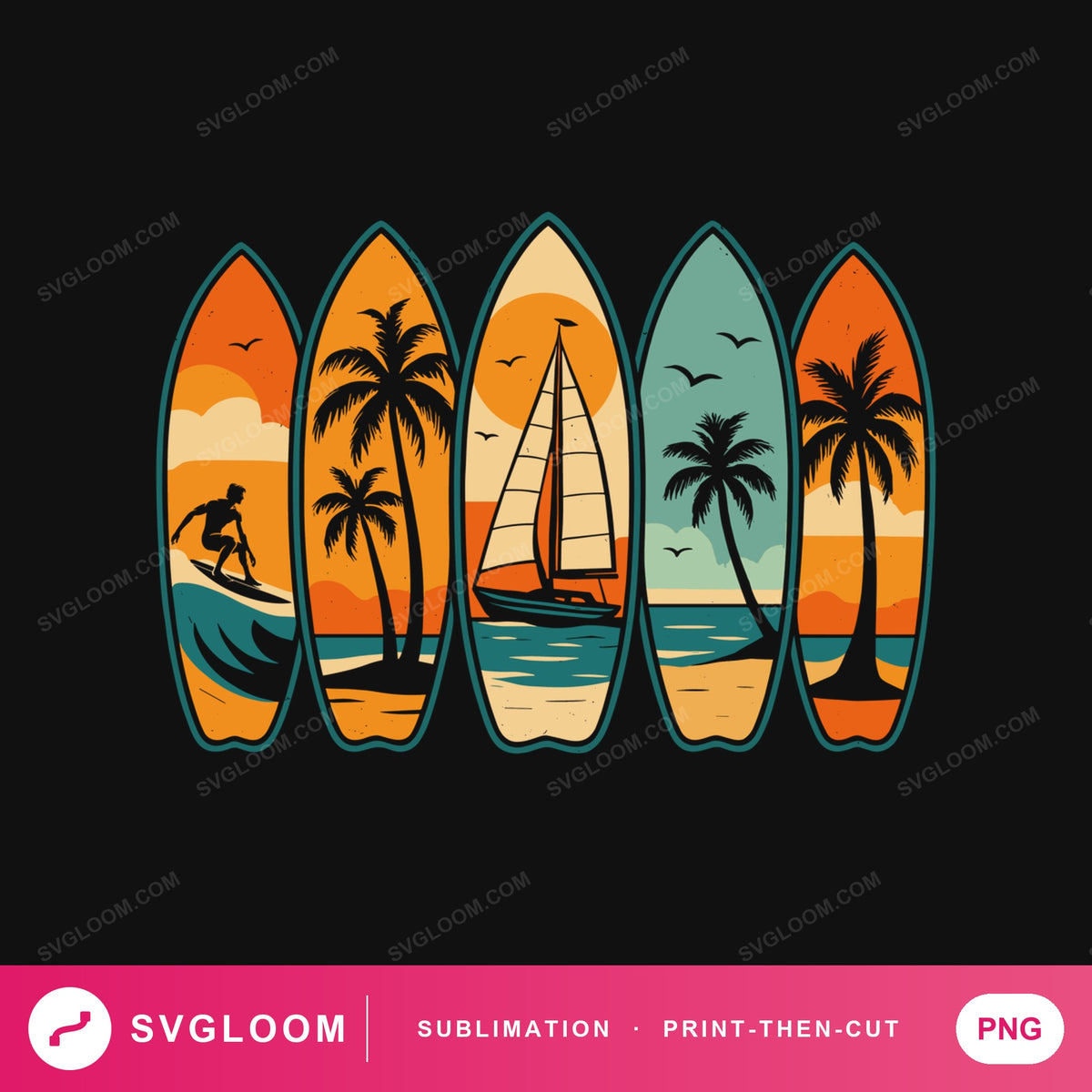 retro-surfboards-summer-funny — image 1