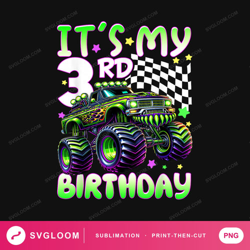 its-my-3rd-birthday-monster-truck — image 1